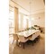Z-Lite Leila Chandelier, 2-Light, 12 In.W x 62 In.L x 9.5 In.H, Brushed Nickel/White Linen 744-62L-BN - alternate 3